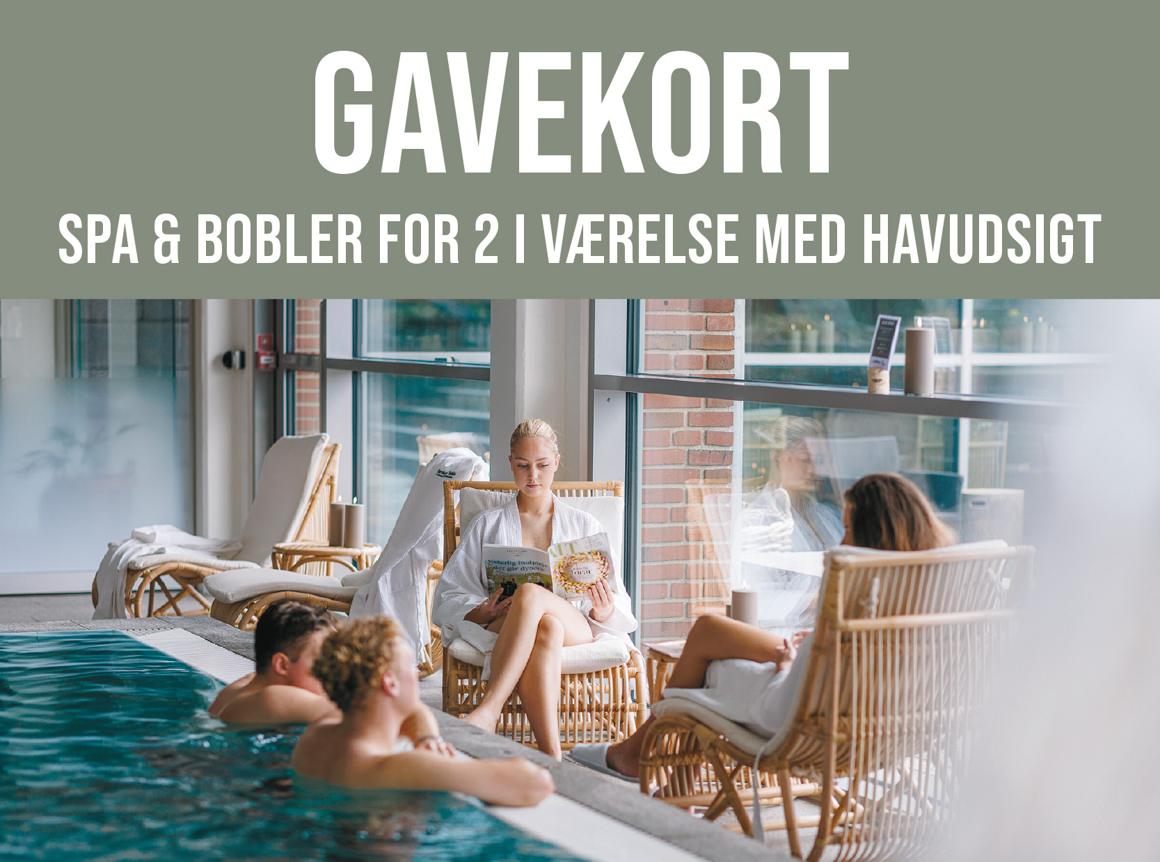 Spa og Bobler havudsigt